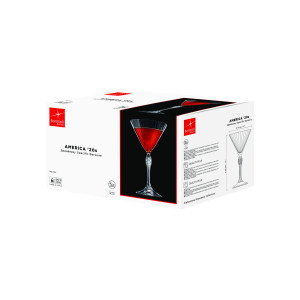 America 20's Martini 250ml - Set 4