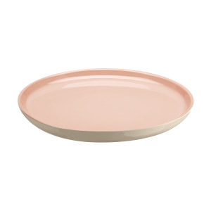 XL Plate 28cm - Powder Pink/Ivory