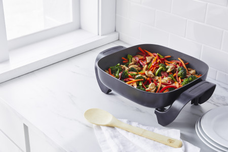 Electric Skillet- Black