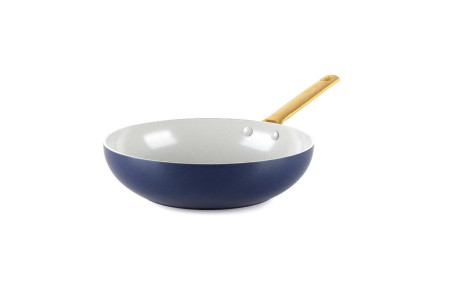 Padova Navy Blue Open wok 28cm/ 3.7L