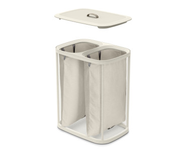 Tota 90L Laundry Separation Basket - Ecru