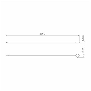 Churrasco Skewer 30cm 6 Piece Set