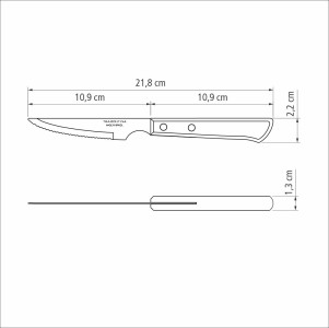 Churrasco Steak Knife Spanish 6 Piece Set